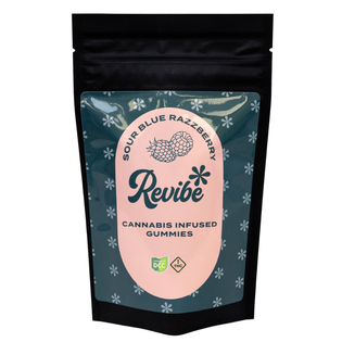 (each) Revibe - Sour Blue Razzberry Gummies 10pk - 500mg