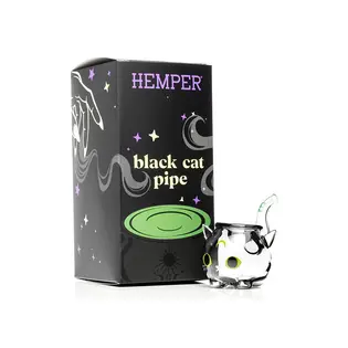 (each) Black Cat Hand Pipe