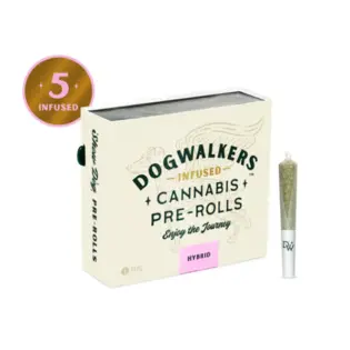 (each) Dogwalkers Infused Pre-Roll Blue Zashimi (H) 2.25g 5pk