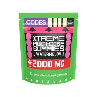 (each) Watermelon | XTREME Gummies 2000mg (10ct)