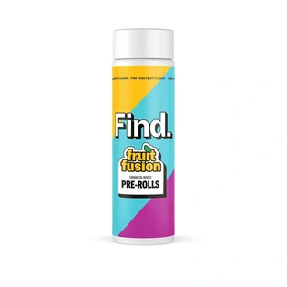(each) Find Pre-Roll Lime Fruit Fusion Dos Scoops (H) 2.5g 2pk