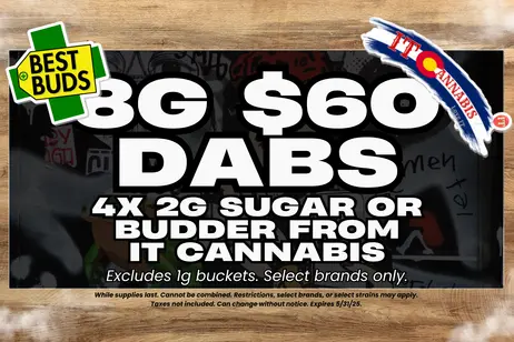 8 Grams Sugar or Budder $60