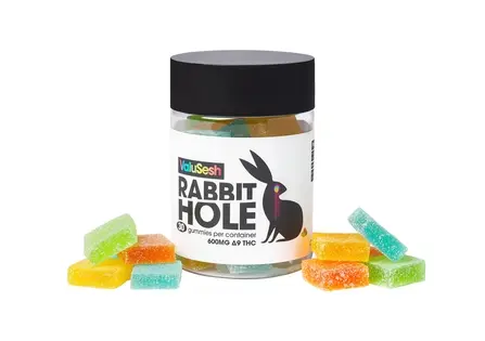 $5 OFF RABBIT HOLE 600mg D9 THC GUMMIES