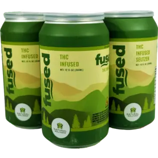 (0.33g) Fused™ THC Beverage Black Cherry (Natural Wellness) 33mg