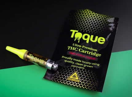 (g) Toque Summer Lemon 0.9g Distillate Cartridge