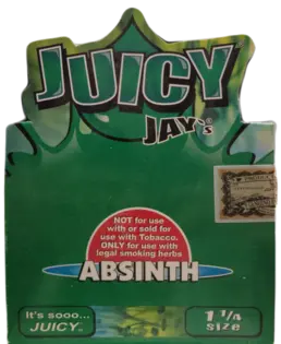 (each) JUICY JAYS  1 1/4  ABSINTH PAPERS