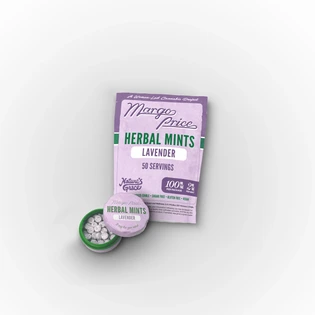 (0.1g) LAVENDER MINTS 50PK