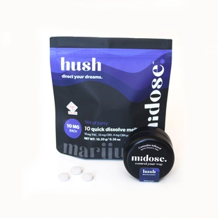 (0.1g) MIDOSE. | HUSH MELTS | 100MG | TABLETS