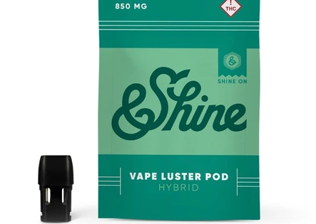 (0.85g) &Shine | Blueberry Luster Pod .85g | Hybrid