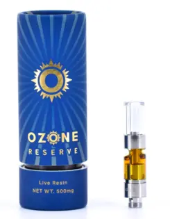 (0.5g) Ozone | Kush and Cream | Live Resin Cartridge | Indica