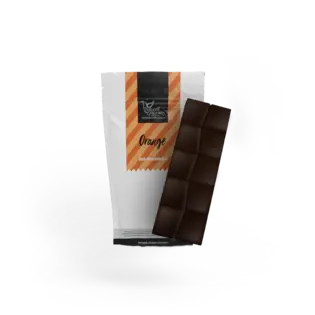 (0.1g) Orange Dark Chocolate Bar | 100mg | Chocolate | Nature's Grace