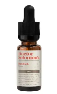 (each) Dr. Solomon's Rescue Tincture 100mg (THC RICH)