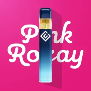 (0.5g) Disposable Pen [RECHAREGABLE] | Crystal Clear Blast | Pink Rozay [Distillate]