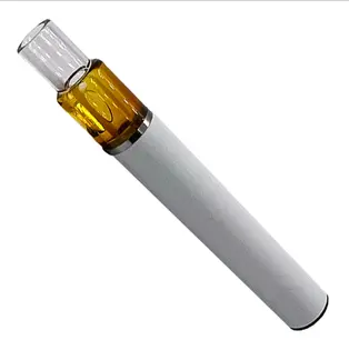 (g) Triple Burger Live Rosin All Glass Disposable Vape Cart 0.5g