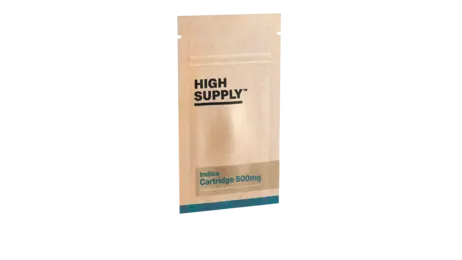 (0.5g) HIGH SUPPLY | GRAND DADDY PURP | CARTRIDGE | 0.5G (INDICA)