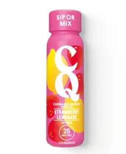 (each) CQ Strawberry Lemonade Shot [2oz] (25mg)