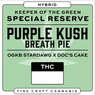 (g) PurpleKushBreathPiePre-Roll