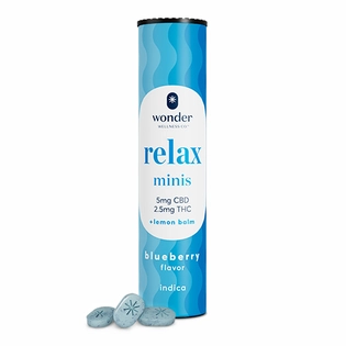 (0.1g) Minis Relax 2:1 Blueberry Mints (100mg)