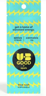 (0.5g) UB Good | Blue Rush Spark Disposable Sativa