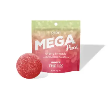 (20.0g) Grön | Cherry Limeade Mega Pearl 100mg | Indica