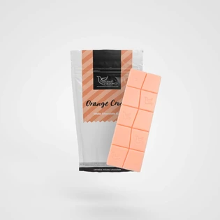 (0.1g) ORANGE CREAM WHITE CHOCOLATE BAR | 100MG