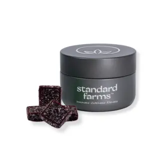 (13.6g) Standard Farms | Blueberry Lavender +CBN Nighttime Gummies 4pk | 100mg