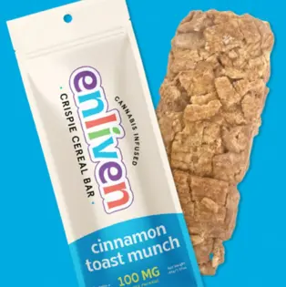 (0.1g) Cinnamon Toast Munch Cereal Bar | 100mg