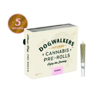 (2.25g) Slapz | 0.45g | 5pk Infused Pre-Rolls | Dogwalkers