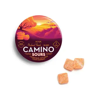 (0.22g) Orchard Peach Sour Gummies [1:1 THC:CBD] 20pk 220mg | 2 Day | 728619