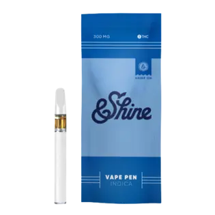 (0.3g) &Shine Disposable Peaches and Cream (I) 300mg