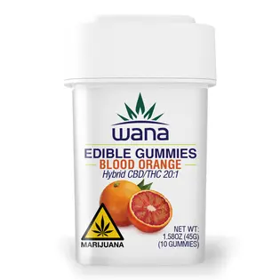 (0.354g) Wana Blood Orange Gummies $28