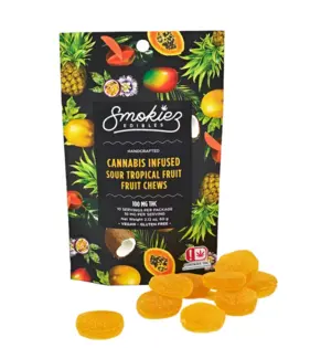 (0.11g) Sweet Tropical Fruit Fruit Chews 10pk 100mg | 1 Day | 691112