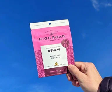 (3.5g) (High Road) Realign 1:1 CBG Gummies - Raspberry