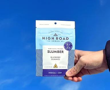 (3.5g) (High Road) Slumber 1:1 CBN Gummies - Blueberry