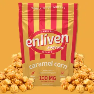 (0.1g) Enliven | Caramel Corn | 100mg