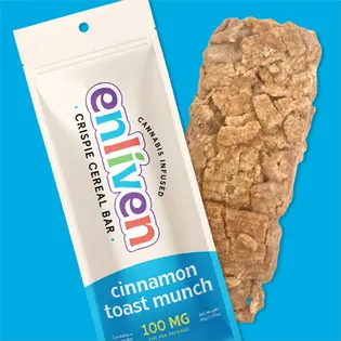 (0.1g) Enliven | Cinnamon Toast Munch Cereal Bar | 100mg