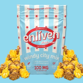 (each) Windy City Mix Popcorn 100mg