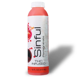 (each) Sinful Pomegranate 100mg Beverage