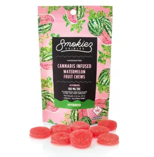 (0.11g) Sweet Watermelon Fruit Chews 10pk 100mg | 1 Day | 490503