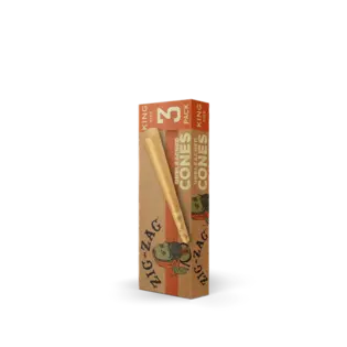 (each) Unbleached King Size Cones (3ct)