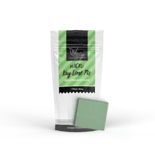 (0.05g) MACRO Key Lime Pie Crunch White Chocolate Bar  | 50mg | Chocolate | Nature's Grace