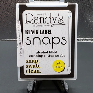 (each) Randy's Black Label Snaps