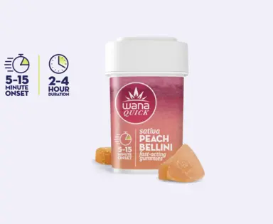 (0.1g) Wana | Peach Bellini | 10pk/100mg