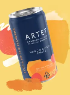 (0.1g) Artet | Mango Ginger Spritz I 4pk/100mg