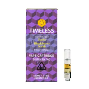 (0.5g) Timeless | Blackberry Kush Cart Indica