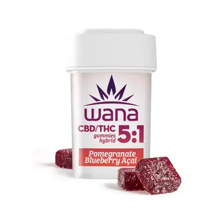 (each) 5:1 Pomegranate Blueberry Acai [20pk] (500mg CBD/100mg THC)