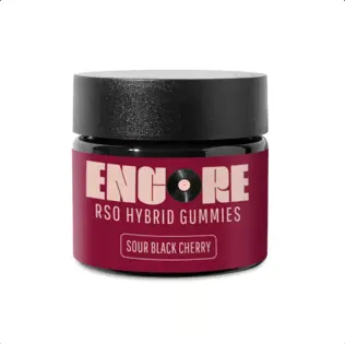 (each) Encore Sour Black Cherry 10pk RSO Gummies 100mg