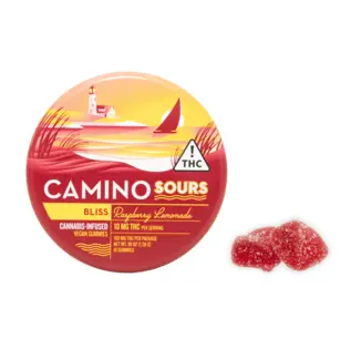 (each) SOURS RASPBERRY LEMONADE GUMMIES 10PC [100MG]