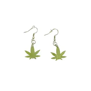 (each) Tiny Jade & Moss Dangle Earrings