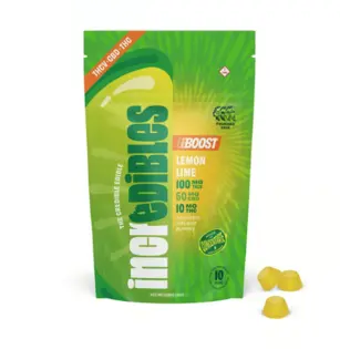 (0.11g) Lemon Lime Boost Gummies [1:5:10 THC:CBD:THCV] 10pk 100mg | 1 Day | 359405